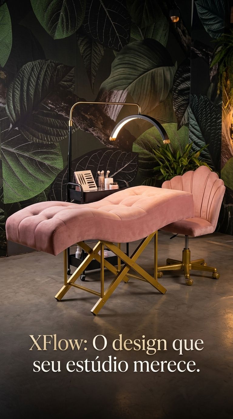 Maca XFlow Pro rosa com repuxo